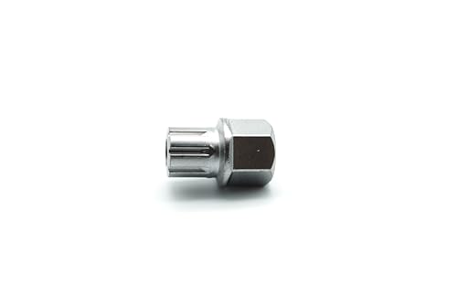 Image of TEMO 53 /8Pt Wheel Lock Lugnut Anti-Theft Lug Nut Screw Removal Key Socket S3057 for Vw Audi
