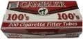 Gambler Full Flavor 200 Cigarette Tubes (5 Boxes)