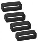 Miniatura 3 de Correas de repuesto de goma para correa de reloj, soporte de correa de reloj de silicona, correa de reloj, bucle de retención de banda de reloj