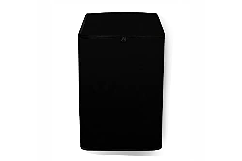 Stylista Washing Machine Cover Compatible for Samsung 6.2 kg WA62M4100HY/TL Fully-Automatic Top Load Black 3 11HNwW5FYwS
