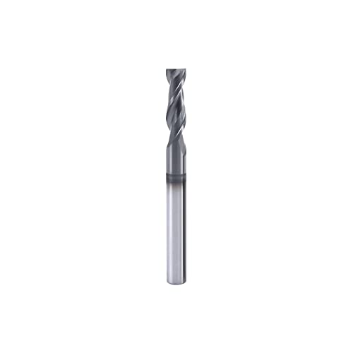 Image of ISB 1 /2'' Carbide Square End Mill, 2 Flute Micro Grain Carbide Mill Bits for Hardened Steels /Alloy Steels /Aluminum, 1 Piece