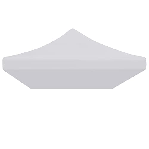 Carpa para fiestas al aire libre, toldo blanco de 3 x 6 m, refugio para bodas, jardín, eventos al aire libre y barbacoas, cubierta de techo