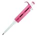 Globe Scientific Diamond 3301-20 Adjustable Volume Pipette, 2-20µL Volume, Pink