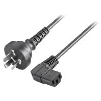 Câble d'alimentation 230V AC Simatic PC 6ES7900-1FA00-0XA0 Siemens coudé pour Box PC