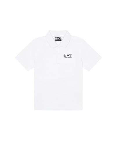 Polo EA7 Emporio Armani enfant en coton Core Identity 7B000022