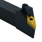 MVJNL 12-3B Lathe Turning Tool Holder, Left Hand, 3/4" Square Shank, VNMG 33_ Carbide Inserts, EDP # 51063, Made in USA