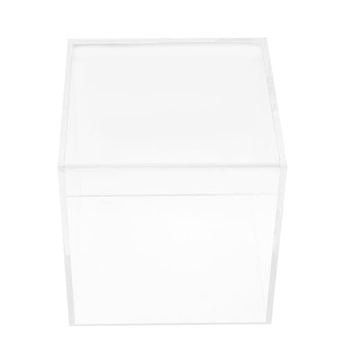 Vitrine 5 faces sans socle en acrylique pour protéger vos modèles réduits des traces de doigts