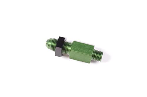 Radium Cloison 6A vers M12X1.5 de précision avec écrou de confiture pour finition mécanique haut de gamme
