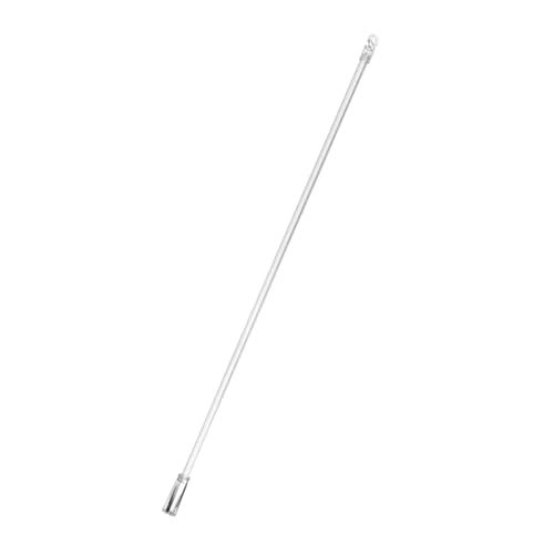 Housoutil Venetian Blind Rod Plastic Hook Mini Blind Plastic Handle Blind Wand Replacement with Hook Mini Blinds for Windows Blinds Turning Rod Blind Wand with Hook Window Blind Tilt Wand Pp