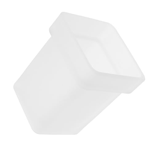 Porte-brosse de toilette carré céramique support de nettoyage chic