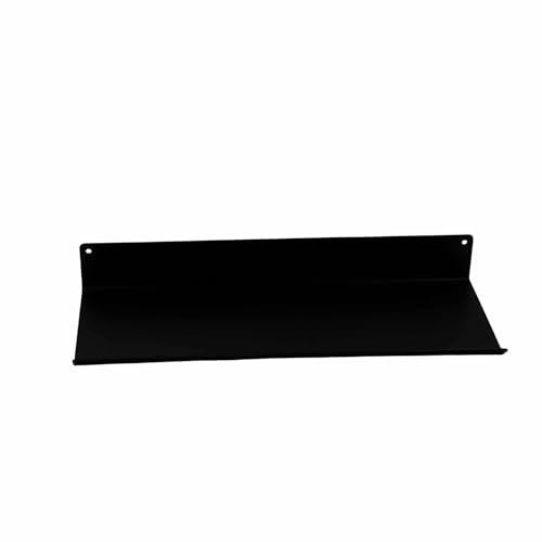 Image of Spillbox Metal Floating Shelf | Wall Mounted Shelf | Invisible Mounting|Decorative Shelf|Living Room|Kitchen Organizer|Stand|Holder for Wi-fi Camera Multipurpose(Black, Small)