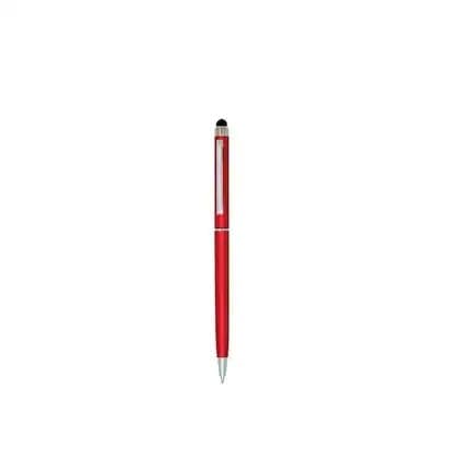 Image of Personalised Ballpoint Pen with Stylus (Blood Red)