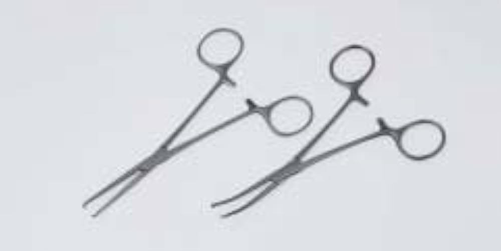 Amazon.co.jp: 日本フリッツメディコ コヘル止血鉗子 14.5cm 直