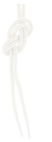 Coolorfool paire lacets français ronds moyen blanc 90cm Cover