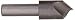 1/2X1/4 SHANK X 82 DEGREE, SINGLE FLUTE, HIGH SPEED STEEL, COUNTERSINK