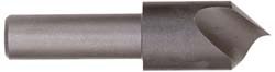 3/4X3/8 SHANK X 82 DEGREE, SINGLE FLUTE, HIGH SPEED STEEL, COUNTERSINK