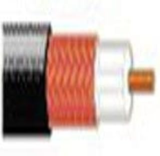 8241-BLK-500, Coaxial Cable Braid Polyethylene 23AWG 6.09mm 300VAC Black 152.4m Reel
