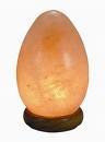 Himalayan Salt Crystal Air Purifier Egg Shape Lamp