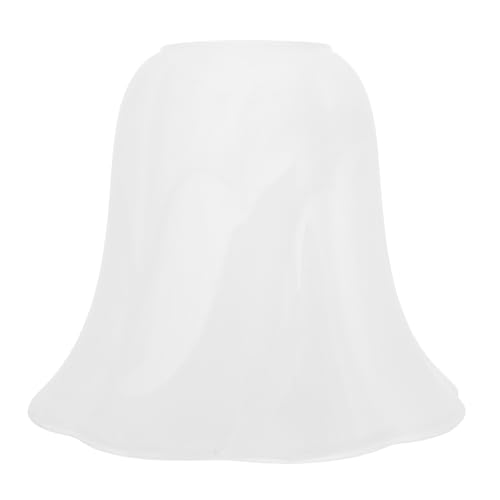 CLISPEED Paralume in vetro smerigliato a forma di campana, diametro 42 mm, ricambio per lampadario e applique da parete