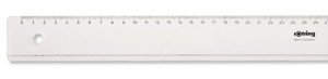 Rotring S0221500, Centro righello piatto 50 cm