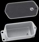 Hoffman A403DSC Junction Box, NEMA 12, Flat Screw Cover, 4-1/2" x 2.88" x 2.62"