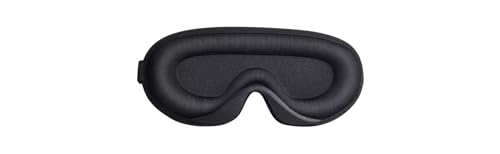 Genérico Mascára de Sono 3D Ajustável Respirável Preto