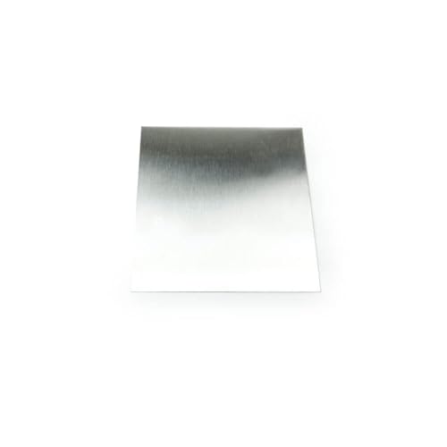 OnlineMetals 304 Stainless Steel Sheet - #4 Brushed, 22 Gauge, 24x24 Inch