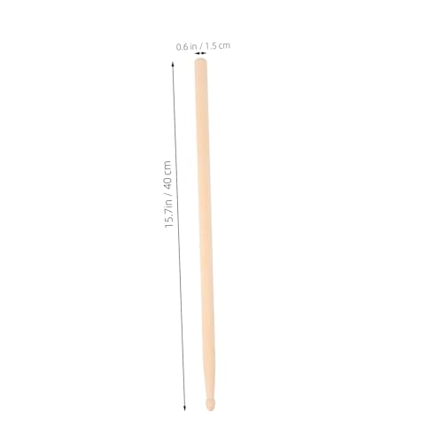 Baquetas profesionales Kisangel de madera de arce, 2 pares, para práctica y actuaciones en vivo, ideales para principiantes y bateristas avanzados miniatura 2