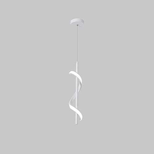 Droplight de chambre à coucher en spirale pour une ambiance feutrée et design