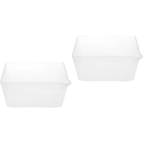 CIYODO 2pcs Electronic Scale Accessories Weighing Dishes Weighing Dish for Jewelry Storage Trays Lab Dishes Weighing Pans for Kitchen Electronic Scale Tray Scale Bowl Plastic Transparent
