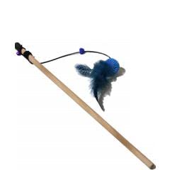 Peluş Oyuncaklı Eğlenceli Kedi Oyun Oltası