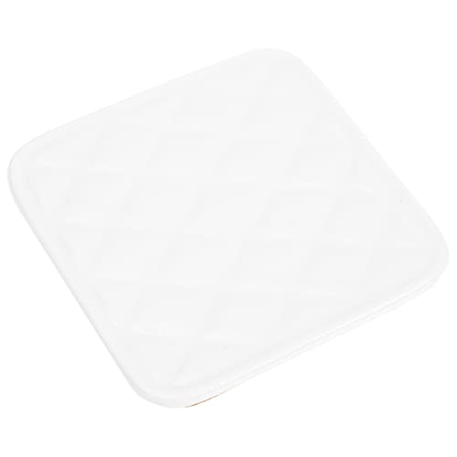 Didiseaon Ceramic Nail Palettes Handheld Makeup Mixing Tools for Salon Art Display Photography Props Design Versatile for Nail Gel Makeup Present for Beauty Enthusiasts