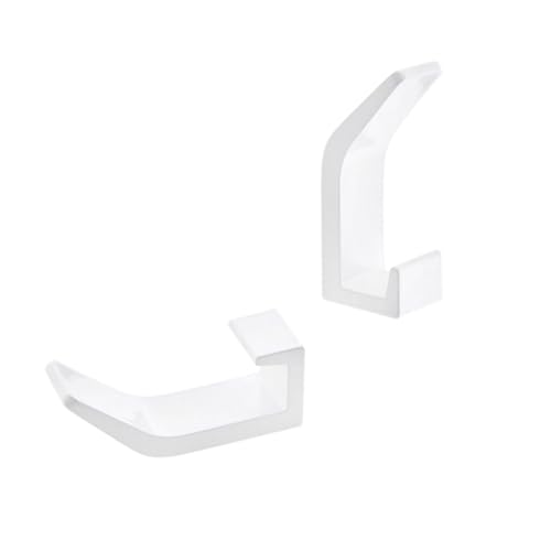 OSOLADY 5 Ganchos de Pared para Abrigos de Aluminio de Color Claro, Colgadores Resistentes la Oxidación para Baño, Dormitorio y Cocina, Ganchos de Montaje en Pared Multifuncionales
