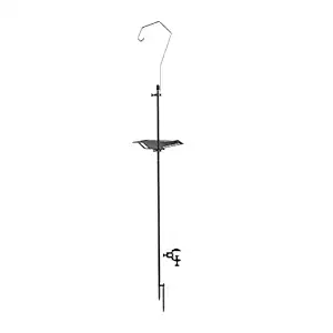 Qboo Lantern Stand, Pole Hanger, 360? Rotation, Height Adjustable, High Strength Aluminum Alloy, Light Stand, Lightweight, Folding/Clamping Type, Both Screw-in Type