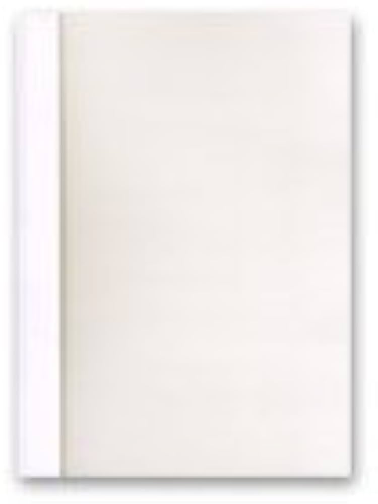 Amazon | JIC とじ太くん とじ太くん専用製本カバークリアホワイトA5