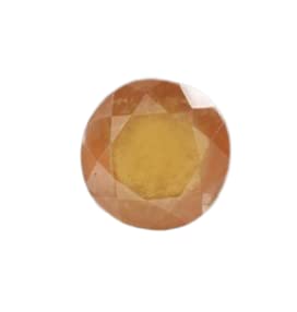 Grenat Hessonite Jaune d'exception de 4,90 carats, le cadeau idéal pour noces