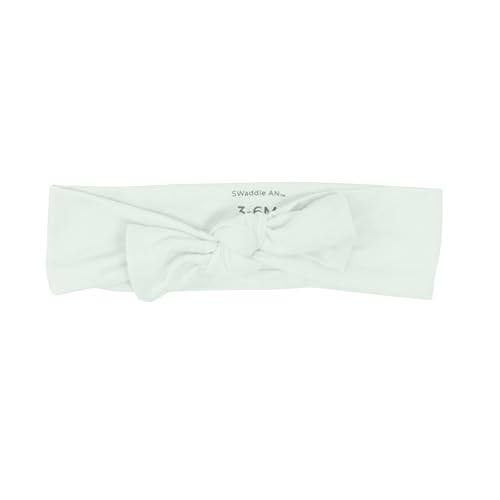 Baby Bow - Premium Soft and Stretchy Fabric Headbands, Perfect for Newborns - Mint 1-4T