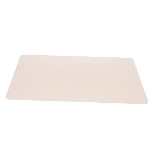TIDTALEO Manteles Individuales de Silicona Gruesos Resistentes al Calor Impermeables y Antideslizantes para Protección de Mesas Restaurantes y Lavables y Reutilizables Color Gris Beige