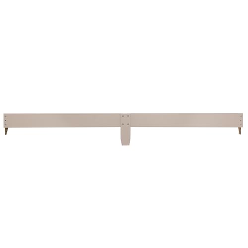 Image of Dream On Me Universal Crib to Full Size Bed Conversion Kit, Solid Wood Bed Rails for Select Convertible Cribs, Strong & Stable Support, Almond Butter