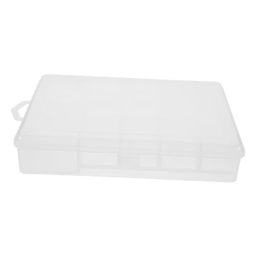 Veemoon Transparent Fishing Portable Storage Container for Hooks Baits and Lightweight and Durable Fishing Organizer for Anglers for Fishing