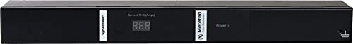 Synaccess Mp-1001E Metered Pdu - 1U Rack Mount 20A, High Power 8 Outlet C13 With Accurate Current Rms - Non-Switched #TOP1