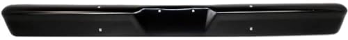 Replacement Front Bumper Painted Black without Molding Holes fits 1964-1977 Ford F-100