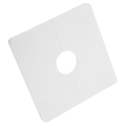 iplusmile Wandeinbau Abdeckplatte Minimalistische Rohrlochabdeckung Für Klimaanlage Selbstklebend Dekorative Und Sichere Lochverdeckung Installieren...