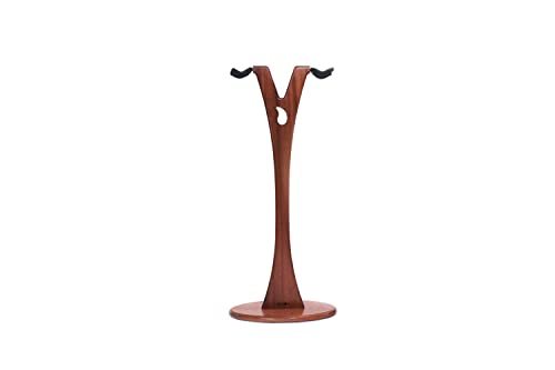 Ruach GS-1 Double support en bois pour guitare acoustique et électrique Acajou - Les Beatles, Paul McCartney, John Lennon, RIngo Starr, George Harrison Ruach GS-1 Double support en bois pour guitare acoustique et électrique Acajou – Image 3