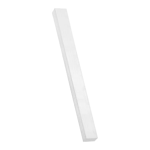 MECCANIXITY Square Aluminum Flat Bar, 1/2