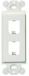 Panduit, CFG2WH, Module Frame Two Position (10 Item/s)