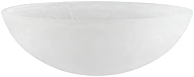 23518-11, Frosted Replacement Glass Shade For Medium Base Socket Torchiere La