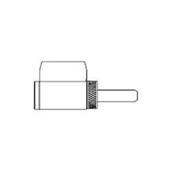 Schlage 21-020-S123-626 Cylinder for AL Series Levers in S123 Keyway, 626 - Satin Chrome, Varies Metal