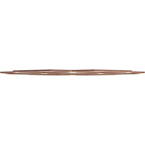 Image of Ekena Millwork 26 inchOD x 11 1 /8 inchID x 1 /4 inchT Florin Wood Fretwork Pierced Ceiling Medallion, Birch