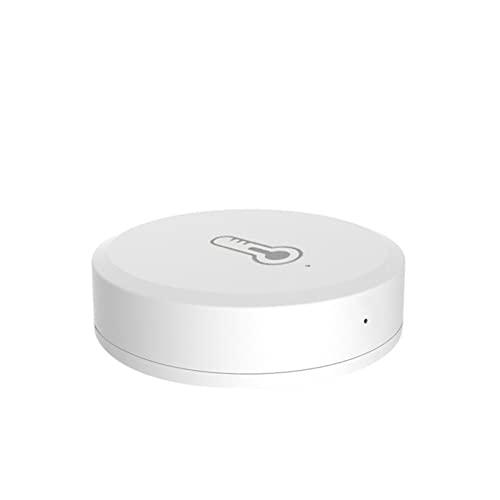 USKI Scooter de Piscina Zigbee Smart Home Digital NDoor Conveniente Sensor Temperatura Humedad Medidor Termómetro Higrómetro Calibre Trabajo con Alexa, Google